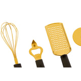 Zing Five Piece Light Gold Kitchen Gadget Set