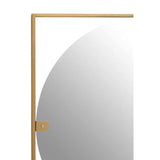 Matera Gold Square Wall Mirror