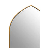 Matera Gold Arched Wall Mirror