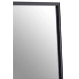 Holmes Black Floor Mirror