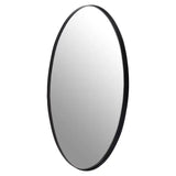 Cora Wall Mirror With Black Finish Frame