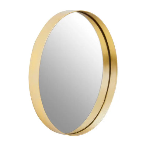 Cindy Small Gold Finish Wall Mirror