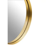 Cindy Small Gold Finish Wall Mirror