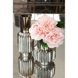 Onice Silver Large Glass Vase