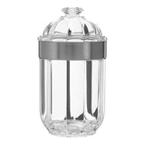 Medium Silver Acrylic Storage Jar