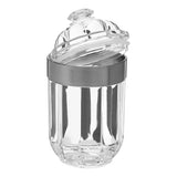 Medium Silver Acrylic Storage Jar