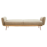 Hatton Mink Velvet Sofa Bed