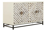 Lombok Wood Pattern door Sideboard