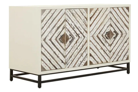 Lombok Wood Pattern door Sideboard