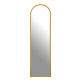 Avento Gold Finish Floor Mirror