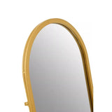 Avento Gold Finish Floor Mirror