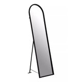 Avento Black Floor Mirror