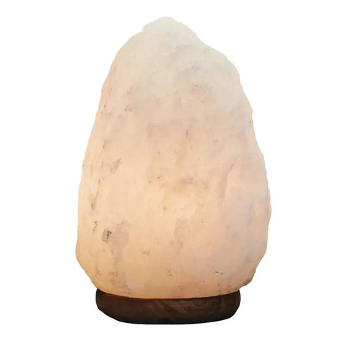 Nepal White Natural Salt Lamp