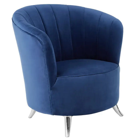 Maci Blue Tub Chair