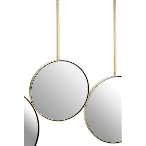 Trento Wall Mirror with Gold Finish Frame