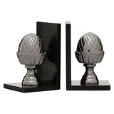 Set of 2 Acorn Bookends