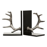 Set of 2 Antler Bookends