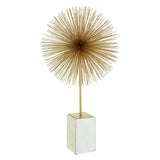 Mirano Gold Finish Starburst Sculpture