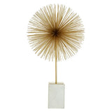 Mirano Gold Finish Starburst Sculpture