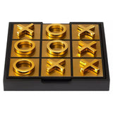 Churchill Games Black And Gold Noughts and Crosses