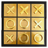 Churchill Games Black And Gold Noughts and Crosses