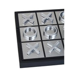 Churchill Games Black and Silver Noughts And Crosses