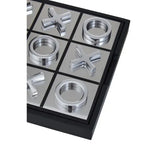 Churchill Games Black and Silver Noughts And Crosses