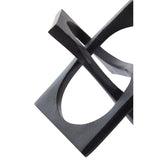 Prato Black Finish Sculpture