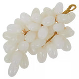 Oleena White Onyx Decorative Grapes