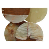 Oleena Set Of Four Onyx Coasters