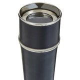 Churchill Black Leather Effect Telescope