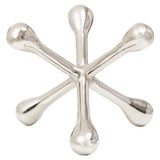 Prato Silver Finish Jack Sculpture