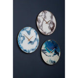 Celina Blue Abstract Wall Clock