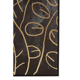 Astratto Canvas Black and Gold Wall Art