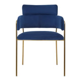 Tamzin Blue Velvet Dining Chair