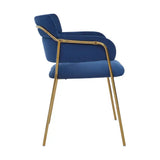 Tamzin Blue Velvet Dining Chair