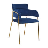 Tamzin Blue Velvet Dining Chair