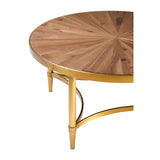 Jana Coffee Table With Curved Frame