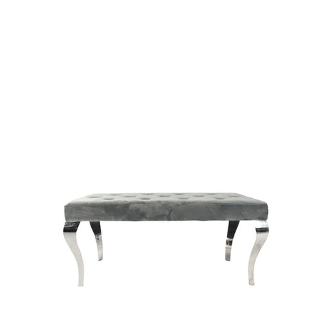 Lewis Dark Grey Bench 160cm