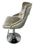 Mayfair Mink Lion Knocker Bar Stool